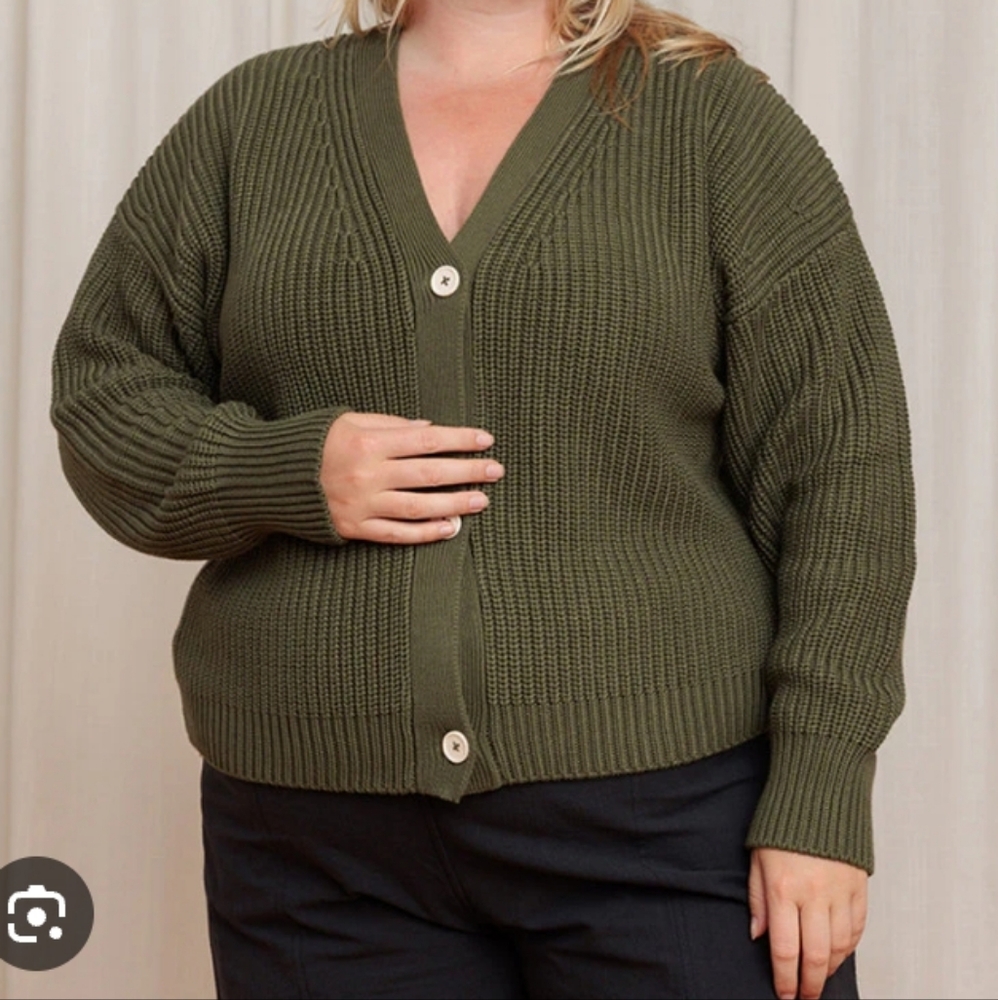 Tradlands Shelter Cardigan Cotton Size S